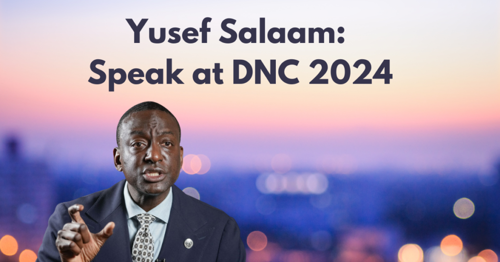 Yusef Salaam: Central Park Five member Speak at DNC 2024