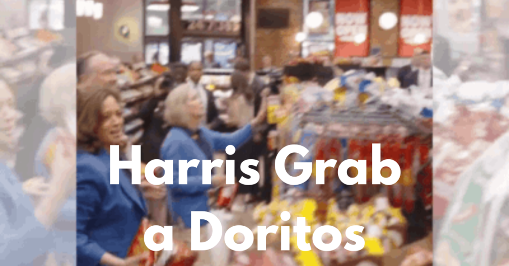 Kamala Harris Grab a Doritos and Critiques